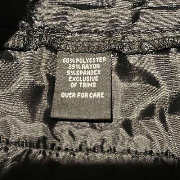 IZ Over California Cambridge Ladies Jr Size 11 BlackChino Trouser - Picture 3 of 13